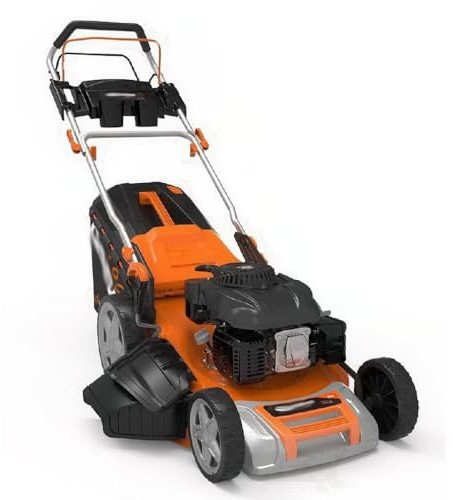 Daewoo Cortacésped Gasolina DLM5100SP – 173 CC, 3,3 kW (4,4 HP), Ancho Corte 508 mm, Autopropulsado, Bolsa 65 L, Altura Corte 25‑75 mm 700.156