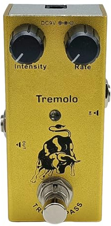 Generic Mini pédale d'effet de guitare de type unique, phase vintage, chorus analogique, trémolo à retard numérique, retardateur analogique pour guitare électrique
