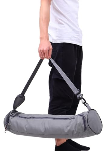 BIUDECO Borsa Yoga in Tela con Chiusura Zip Tracolla Leggera per Palestra Viaggi e Attività all Aperto