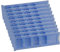 Tablettenbox Medikamentenbox Pillenbox Pillendose Spender, 1 Tag, 4-Fach, blau, 10 Stück Carmesin® Bundle