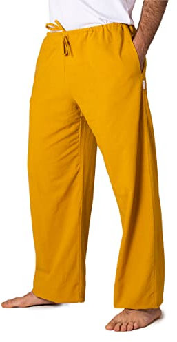 PANASIAM Cloth Trousers, Yellow, XL