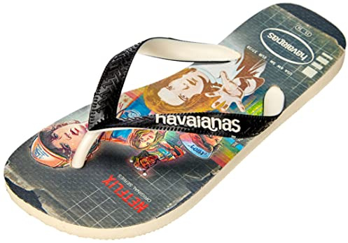 Havaianas Top Netflix Unisex - Adulto FlipFlop Beige 37 EU