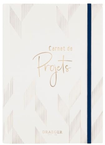 Draeger Paris - A5 projektanteckningsbok - elastisk stängning