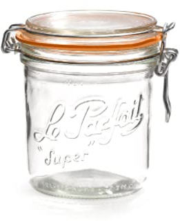 LE PARFAIT SUPER-VASO ERMETICO MODELLO TERRINE 750 DIAMETRO 100MM