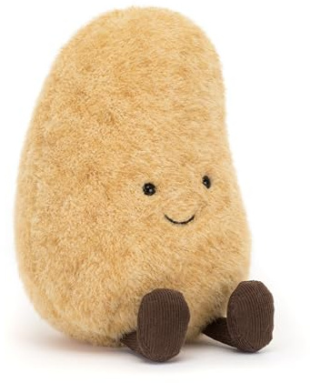 Jellycat Amuseables Potato Soft Toy, Vegetable Soft Toy Great Gift Idea, 19 Cm