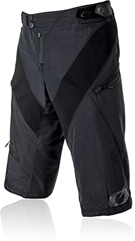 O'NEAL Generator Shorts I MTB Hose Herren kurz MTB DH Downhill FR Freeride I Mountainbike Hose schnelltrocknend I Radlerhose Herren mit Druckknopf Verschluss I Schwarz I Größe 36/52