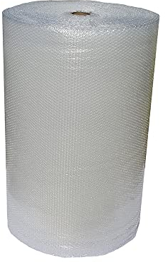 All4All Luftpolsterfolie Verpackungsfolie Stoßschutz Schutzfolie Versandmaterial Noppenfolie Rollenfolie 100cm Breite 90m Länge 1 Rolle