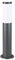 MONZANA® Lampada per Vialetto Acciaio Inox Attacco E27 Luce Esterni Paletto Illuminazione Sentiero Piantana Esterno
