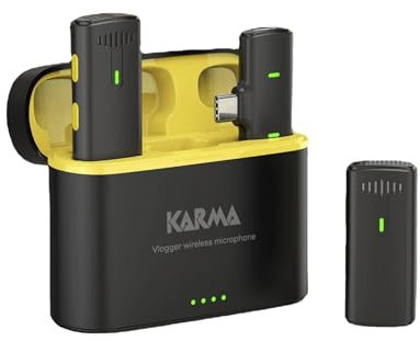 KARMA Doppio Radiomicrofono Type C per vlogger