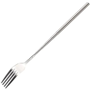 ABOOFAN Tenedor Extensible De Acero Inoxidable Utensilio De Camping Portátil para Barbacoa Cubiertos Extensibles para Carne Utensilios De Cocina para Viajes