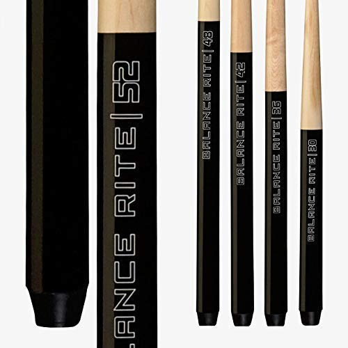 Balance Rite Weighted Short Pool Cue Stick - Perfect for Tight Spaces Or Kids Billiards (30)