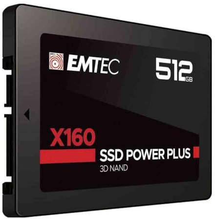 EMTEC X160 2.5 512 GB Serial ATA III QLC 3D NAND, 3126170170637