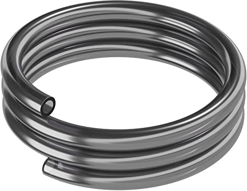 ARKA PVC-Schlauch - 12/16 mm, 3 m, Grau - Vielseitiger und haltbarer Schlauch für Aquarium-, Wasser- und Lufttransport, ideal für vielfältige Einsatzbereiche.