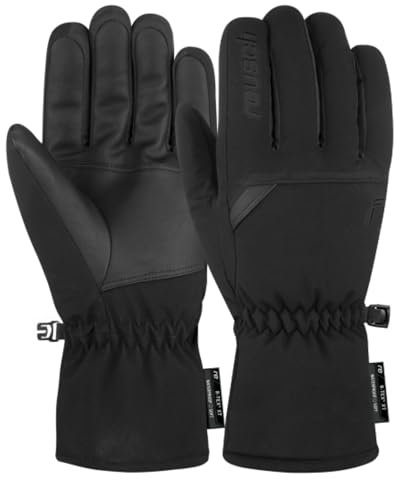 Reusch Elon R-TEX® XT sehr warme, wasserdichte, Winddichte und atmungsaktive Unisex Winterhandschuhe Fingerhandschuhe Schneehandschuhe Skihandschuhe für Damen und Herren
