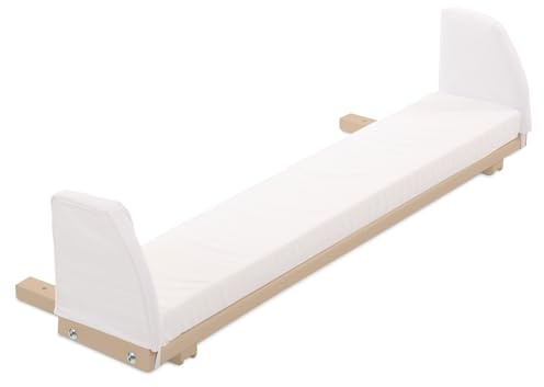 babybay Verlängerungsseite beige lackiert inkl. Matratzenergänzung weiß passend für Modell Maxi, Boxspring und Comfort Plus
