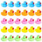 30PCS Rubber Duck,plastic Ducks,rubber Ducks Bath Toys, Squeaking and Floating Classic Duckies,Squeezing Ducklings while Swimming Makes A Sound and Is Perfect as A Party Gift.