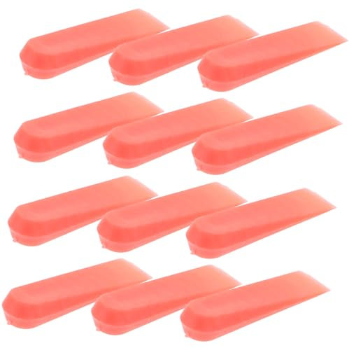 Vaguelly 100pcs 5mm Red Tile Leveling Wedges Plastic Tile Spacers for Ceramic Floor Flooring Installation Leveler System Accessories for Precise Grout Spacing and Surface Alignment