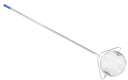 Luocute Nut Gatherer Stainless Steel Acorn Picker Upper Roller with Reinforced Screw Fastened Joints for Walnuts Pecans Chestnuts Tennis Balls Fruits in Orchards Sports Fields