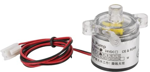 Mini bomba de agua sin escobillas de plástico 12V 7W bajo ruido ambiental bomba eléctrica para beber fuente exprimidor pequeño estanque de peces sistema solar