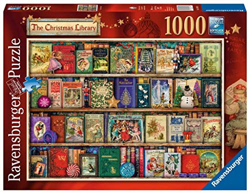 Ravensburger Puzzle, Motiv: Weihnachtsbücherei, 1000 Einzelteile