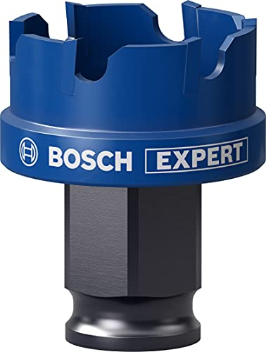 Bosch Professional 1 x Sierras de corona Expert Sheet Metal, para Láminas de acero, Láminas de acero inoxidable, 32 mm, Accesorios Taladro de impacto rotativo