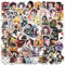 Demon Slayer Anime Stickers 100Pcs for Suitcase Skateboard Laptop Computer Water Bottles Car Teens Boys Girls Decal Waterproof Sticker