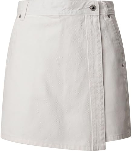 Pepe Jeans Regular Skort HW Falda, Denim, 28W para Mujer