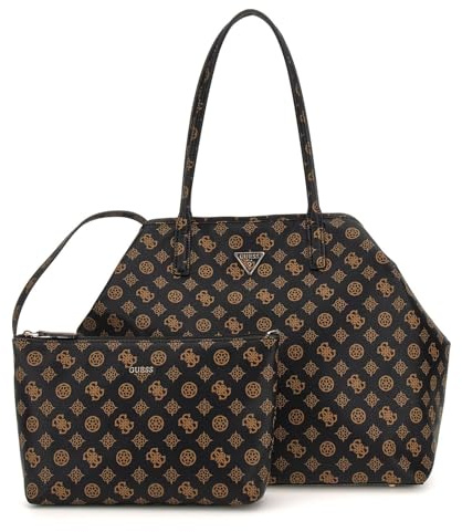 GUESS Eco Victtoria Large 2 In 1 Tote Brown