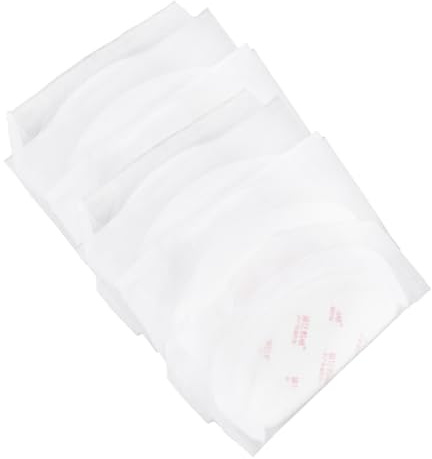RORPOIR Coussinets D'allaitement Jetables en Tissu Non Tissé Blanc, Imperméables et Confortables pour Mères, Lot de 50 Pièces, Protection Fuites