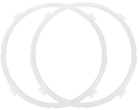 Mobestech 2pcs High Pressure Cooker Silicone Rings Electric Pressure Cooker Sealing Rings for Pot