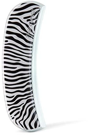 The Curve Lima per unghie resistente piccola e curva (Leopardo) - Lima per unghie in vetro - Lima per unghie di alta qualità per unghie naturali