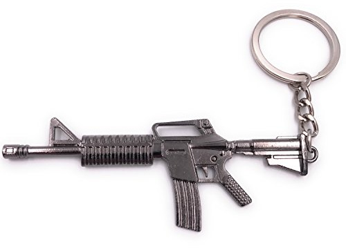 H-Customs M16 Gewehr Pistole Waffe Schlüsselanhänger Anhänger