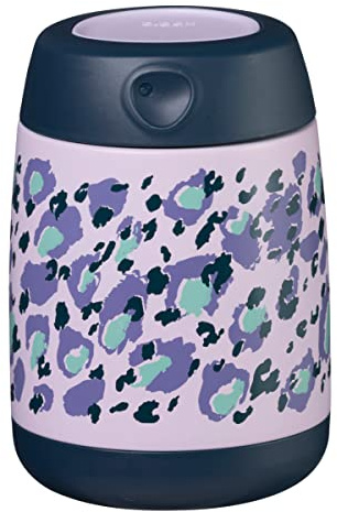 b.box Insulated Food Jar Mini | Snack Container for Babies and Kids, Double Wall Stainless Steel, Keeps Food Cold up to 6hrs, Warm up to 4hrs | 210ml/7