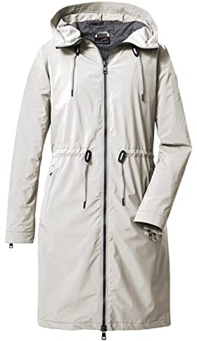 G.I.G.A. DX GS 34 Wmn CT Abrigo Funcional, Parka con Capucha, Color Blanco Roto, 48 para Mujer