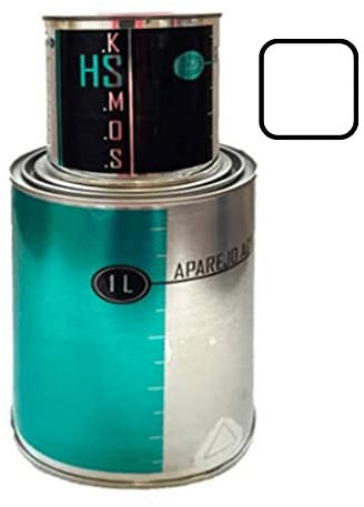 Ksmos Aparejo Imprimacion para coche de 2 componentes color Blanco 1LT + 250ML. Anticorrosivo y gran adherencia
