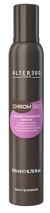 Alterego ChromEgo Silver Maintain Schiuma 200ml - Schiuma anti-giallo