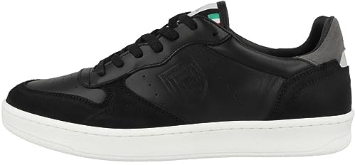 Pantofola d'Oro Sneaker da uomo Low Lioni Uomo Low, Black 10233009 25Y, 45 EU