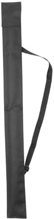 AMEEDA Billard Queue Tasche Tragbarer Pool-Queue-Koffer, schwarz, mit Schultergurt, 1/2-Typ-Billard-Stick-Aufbewahrung, Segeltuch, Faltbare Tragetasche, verstellbare Tasche(120x10cm)