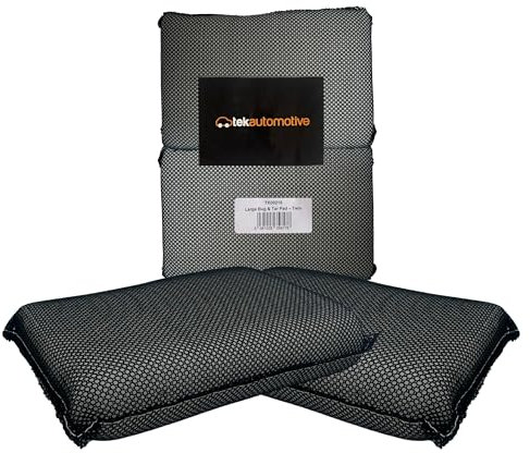 Tek Automotive Twin Pack Bug & Tar Remover – Large Glass Sponge Pads – Professional Abrasive Fabric – Removes Insects, Tar, Tree Sap & Grime – Fast, Safe & Effective Windscreen Cleaning Solution