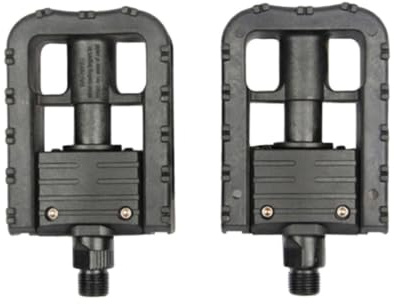 Pedal de Bicicleta de Montaña Plegable Negro, 2 Piezas