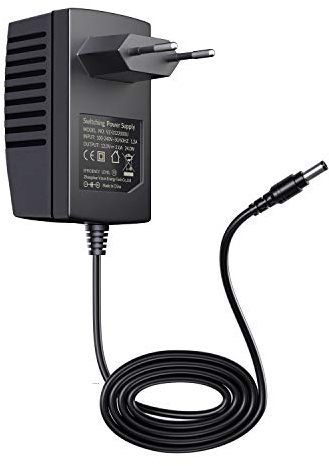 Anlapus DC 12V 2A Bloc d'alimentation EU Plug Adaptateur Secteur Transformateur avec Prise Européenne, USB
