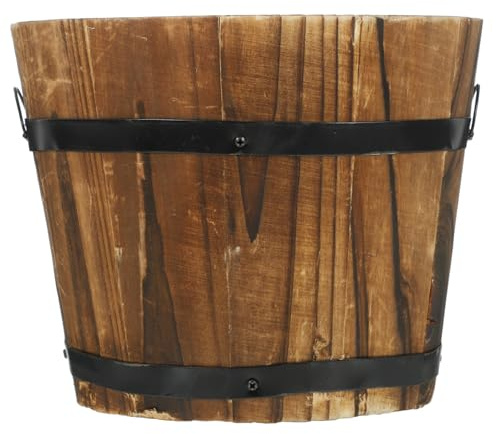 SEWOART Pot de Fleurs Bac à Planter Vintage Multifonction pour Intérieur et Extérieur Décoration Maison et Jardin Seau avec Design Artisanal