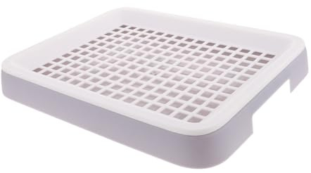 SHINEOFI Bac à Litière pour Lapins Toilettes Intérieur pour Cochons et Hamsters Équipement de Nettoyage sans Odeur Grand Espace de Jeu Portable et Compact