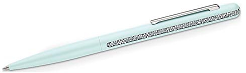 Swarovski Crystal Shimmer Kugelschreiber aus Kristalle, Grün lackiert, verchromt, Farbe: Grün, Länge: 14.5 cm, Breite: 0.95 cm, 5595671