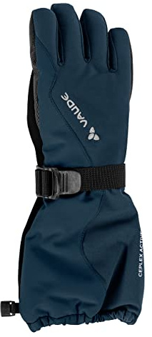 VAUDE Kinder Winterhandschuh Kids Snow Cup Gloves, warm, wasserdicht und winddicht, dark sea uni, 3