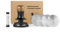 MHW-3BOMBER 58mm Coffee Tamper Set 15lbs/30lbs, Espresso Tamper with Sound Feedback, Espresso Tamper Set (INKL. 3xAdditional Bases and 1xReplacement 15lbs Spring, 1xOrganizer Pad) Model: T6175T