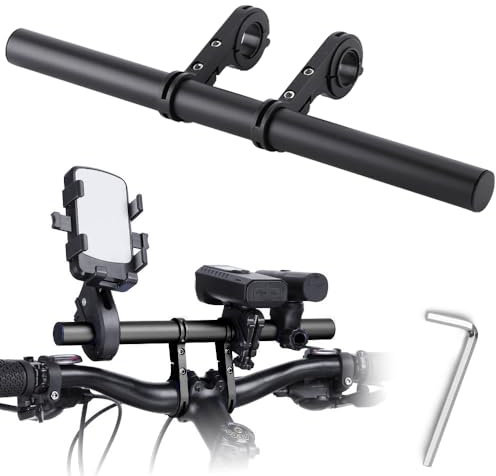Extensión de manillar de bicicleta de 30 cm – Extender soporte de manillar con destornillador
