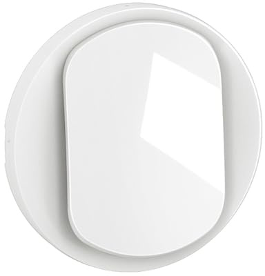 enjoliveur - pour mécanisme de commande - simple - blanc - legrand céliane cb0001