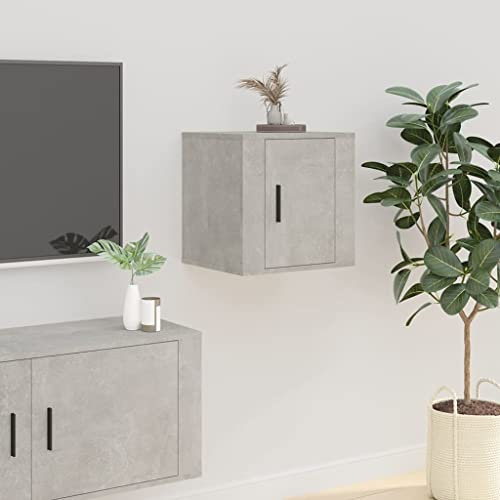 LVHUIDEH TV-Schrank mit Fach, Maximale Belastbarkeit 60 kg, TV Lowboard, TV Board hängend, TV-Hängemöbel, Modernen Hängeschrank, Wohnwand, Wandunterhaltungscenter, 40 x 34,5 x 40 cm