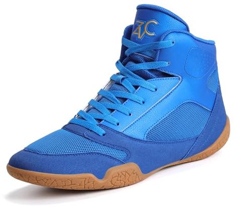 ZVC Wrestling Shoes Men Boxing Shoes for Fighting Shoes Powerlifting Bodybuilding Boots Footwear